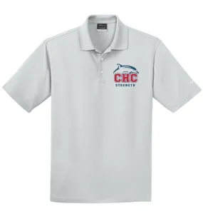Nike Dri-FIT Micro Pique Polo / Wolf Grey / Cape Henry Strength & Conditioning
