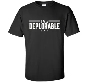 Official Trump I Am a Deplorable T-Shirt