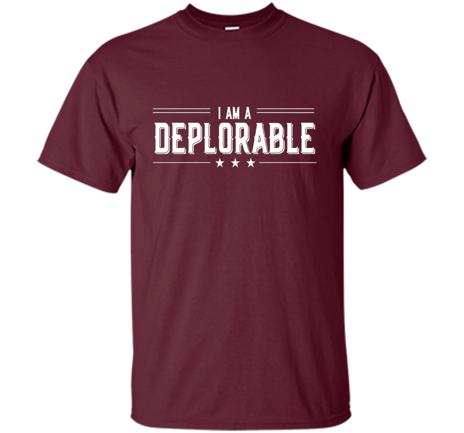 Official Trump I Am a Deplorable T-Shirt