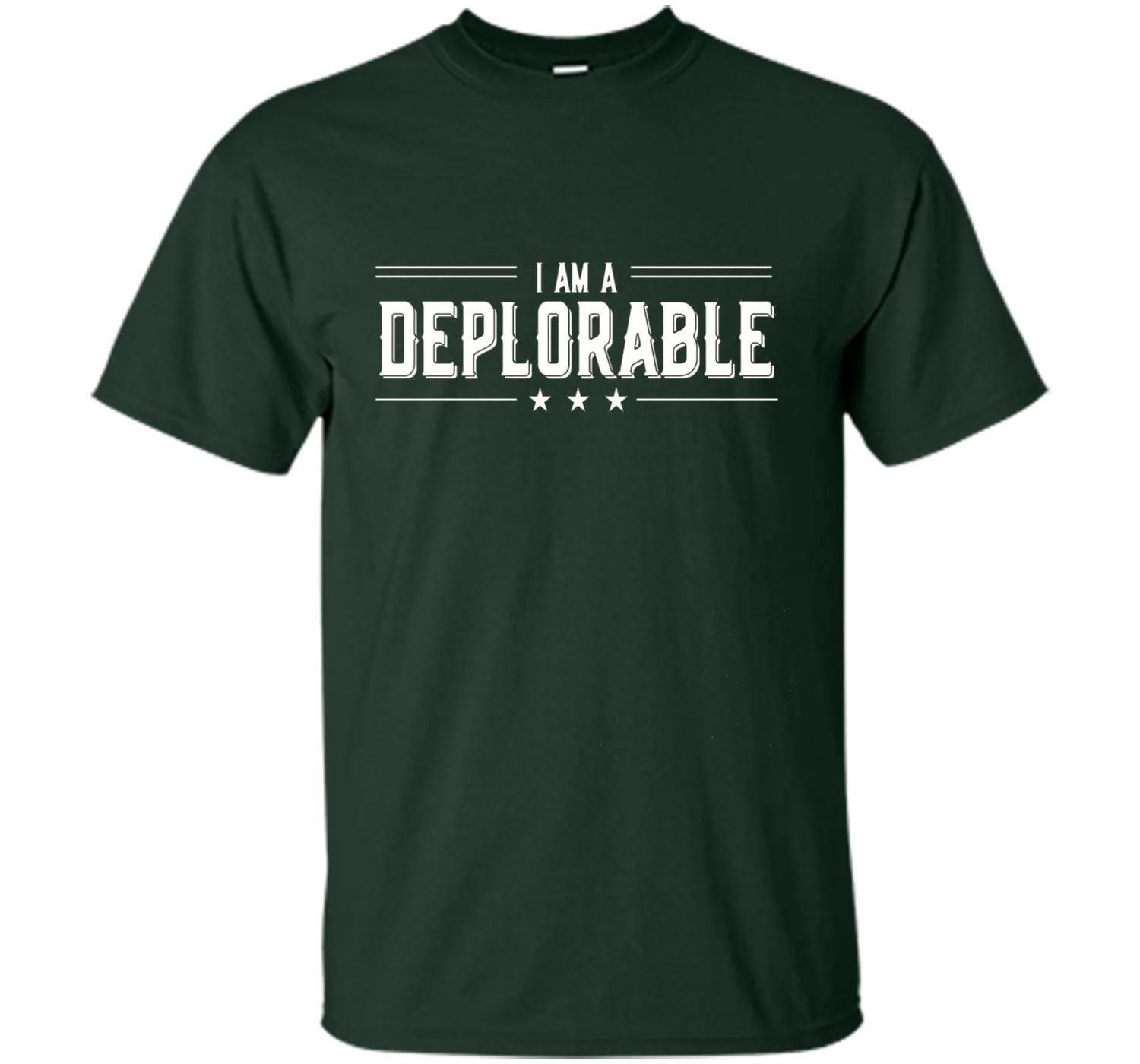 Official Trump I Am a Deplorable T-Shirt
