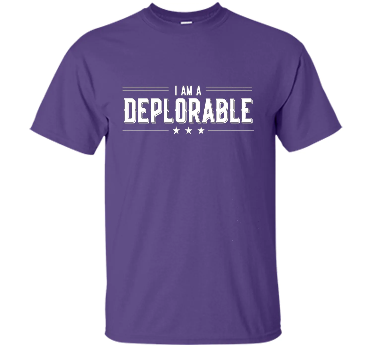 Official Trump I Am a Deplorable T-Shirt