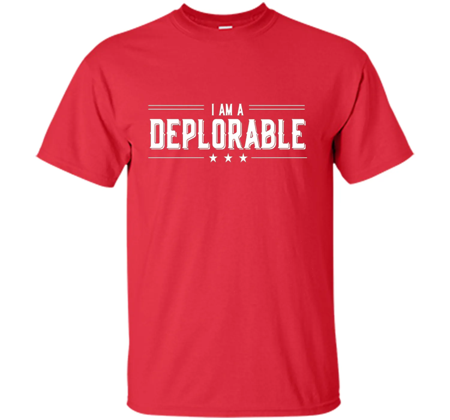 Official Trump I Am a Deplorable T-Shirt