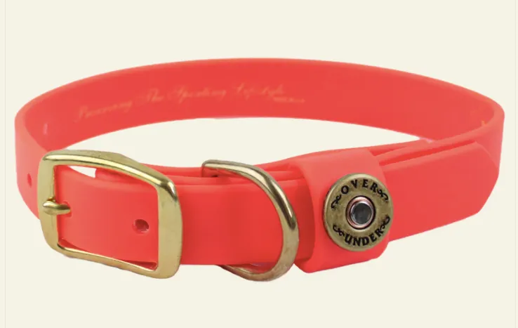 Over Under: Water Dog Collar Blaze Orange