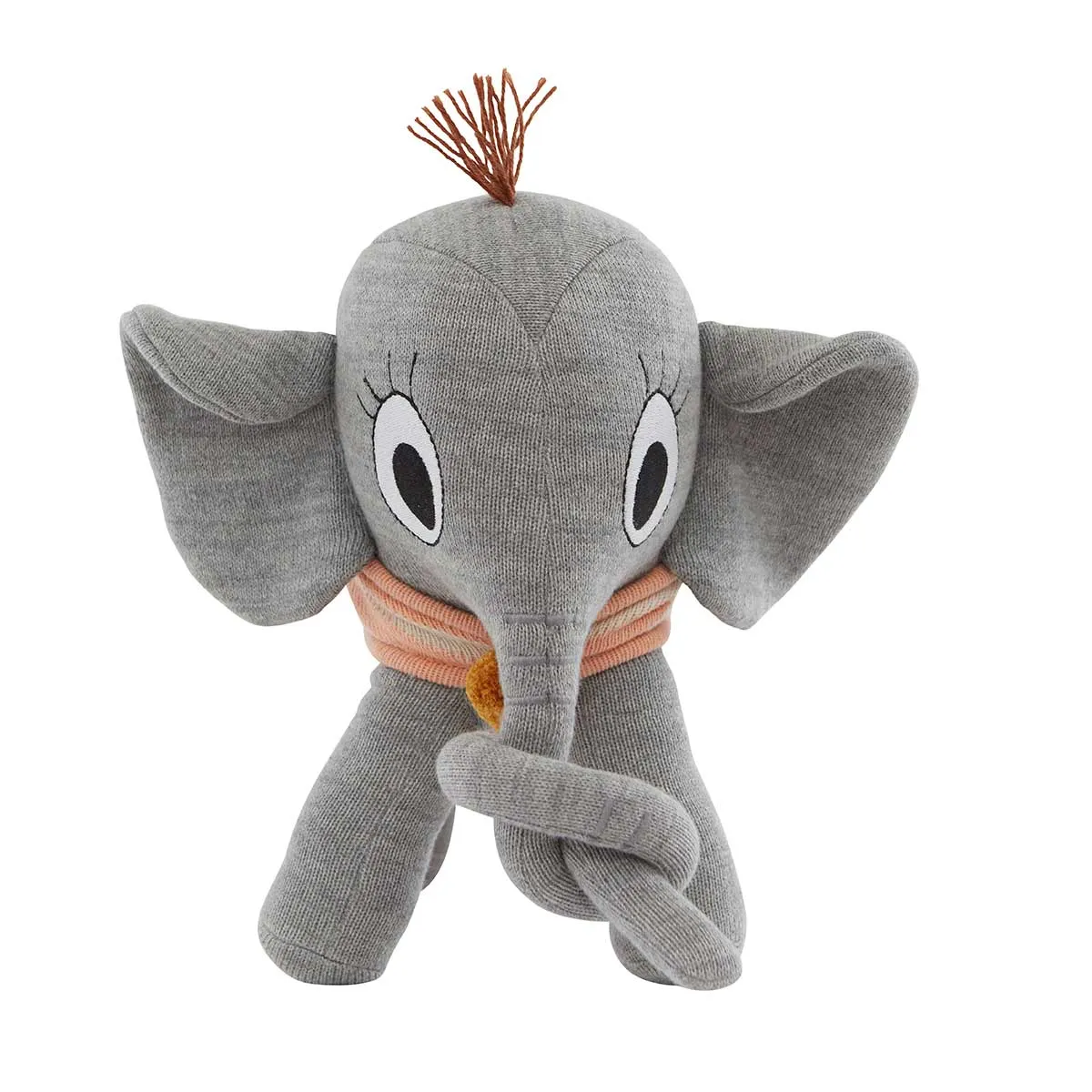 Peluche Éléphant Ramboline - Gris