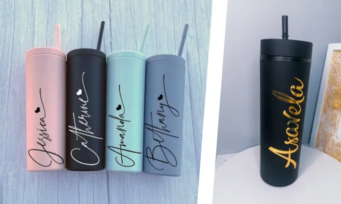 Personalised Skinny Tumblers