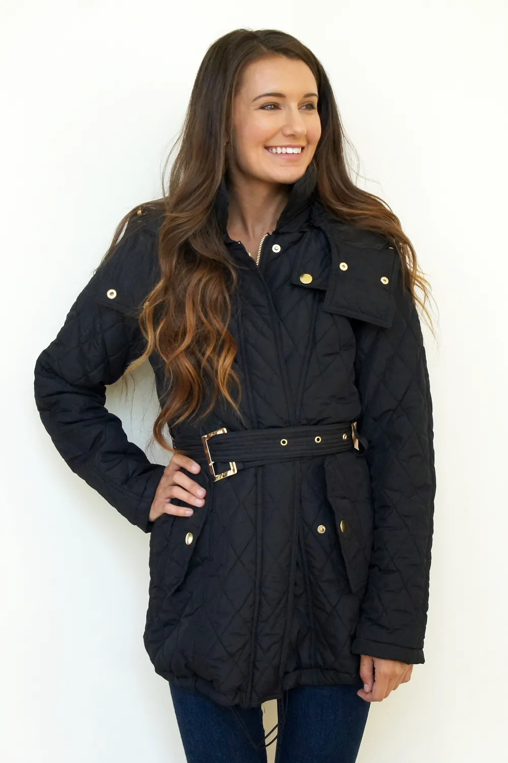 Quilted Puffer Coat