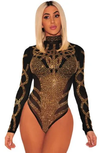 Rhinestone Buster Bodysuit