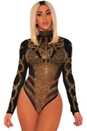 Rhinestone Buster Bodysuit