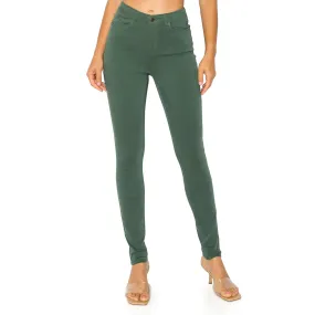 Soft Stretchy High Rise The Everyday Skinny Jeans - Hunter Green