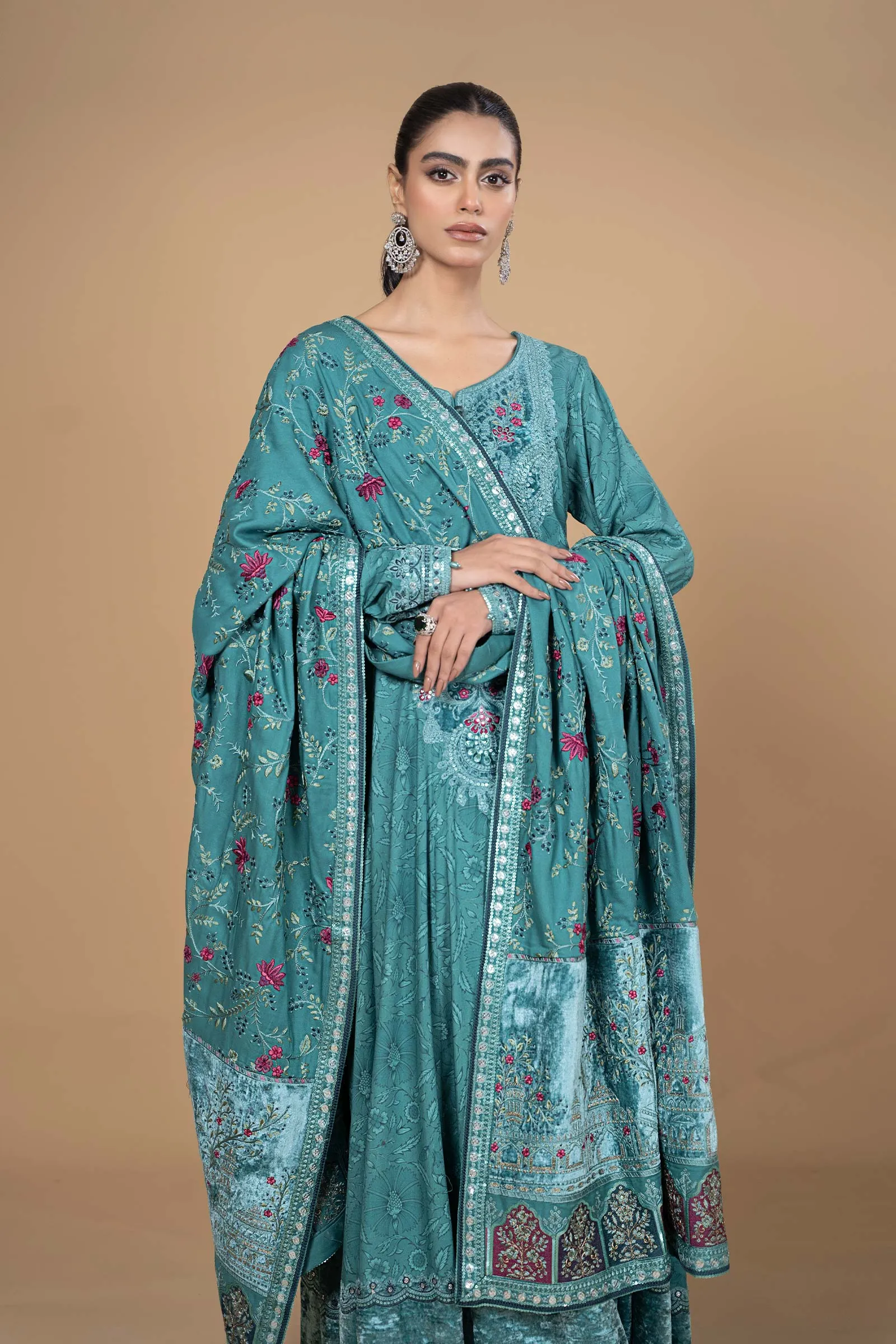 Suit Teal DLS-1105