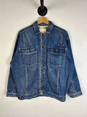 Vintage 90's Coca Cola Blue Denim Jacket