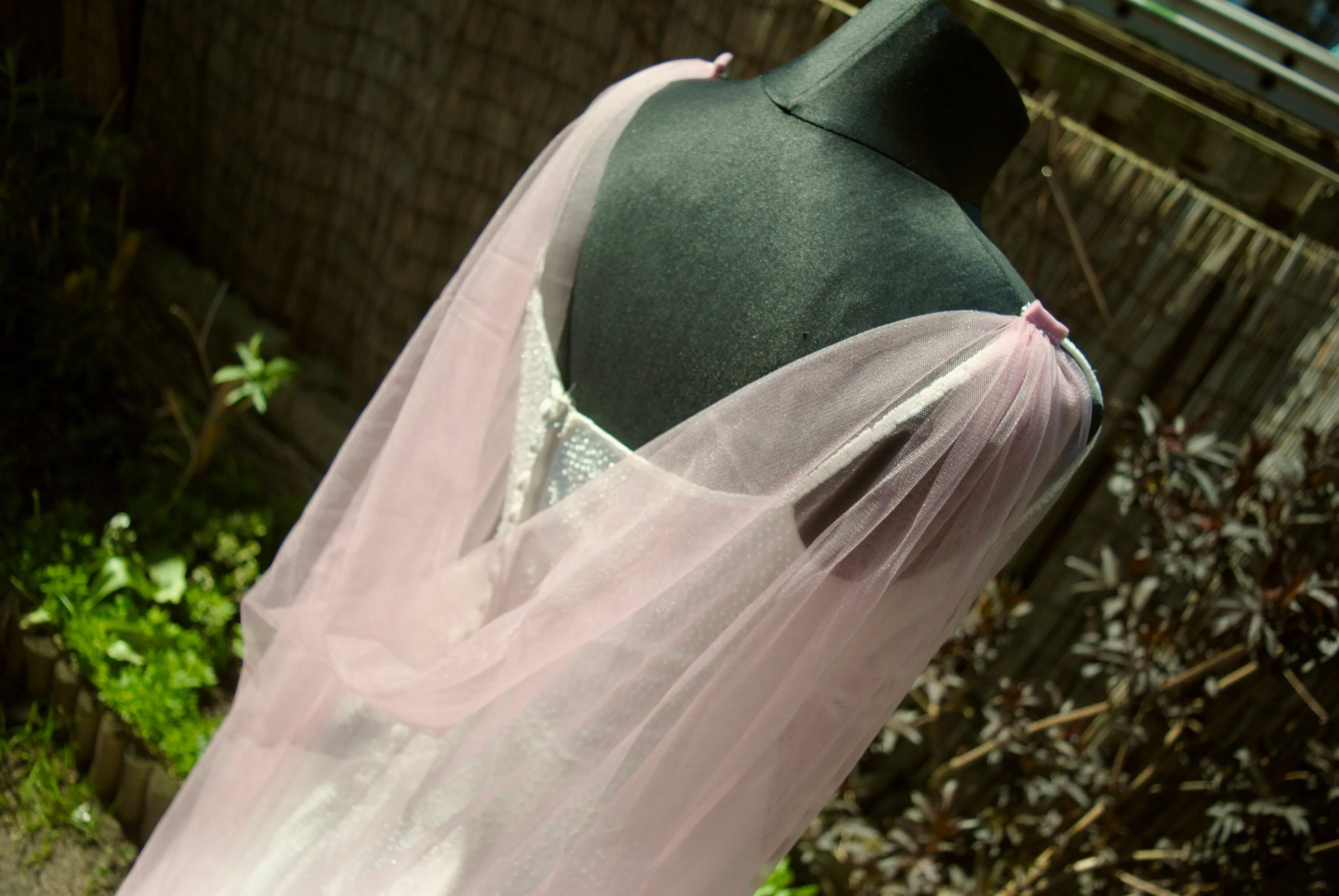 Wedding Cape -  Sparkle Glitter Fabric or Plain Tulle - Other Colours