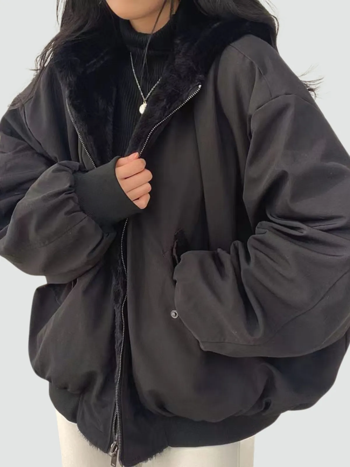 Wilma - Reversible Hooded Jacket