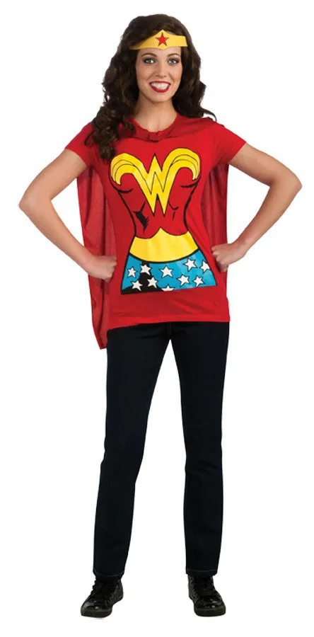 Wonderwoman Shirt Medium  Costume