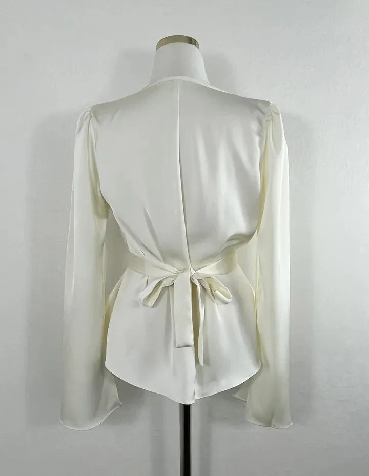 Zoe Drape Blouse